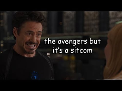 the avengers but it's a sitcom