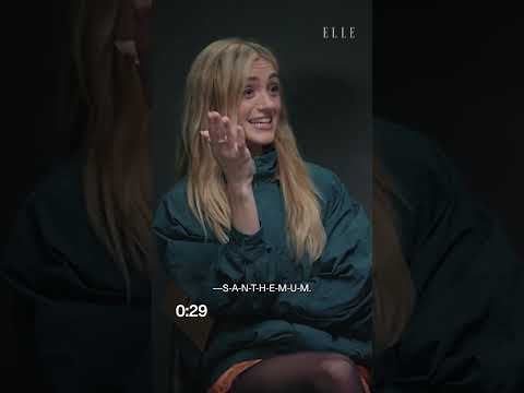 Words are hard, okay? #NataliaDyer stumps her #StrangerThings costars in a new #WhereIsTheLie.