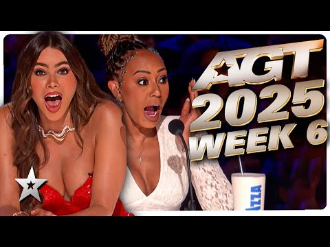 America's Got Talent 2025 ALL AUDITIONS | Week 6