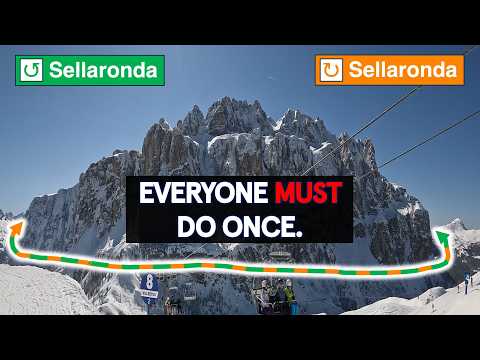 The Ultimate Dolomites Ski Loop: Italy Sella Ronda