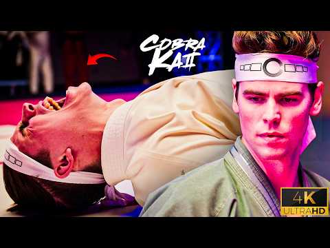 Cobra Kai - Robby vs Axel Intense Fight | Season 6