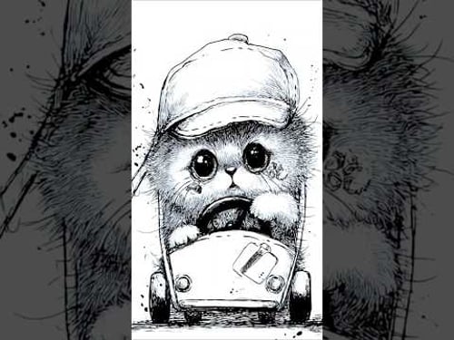 FEAR #NF#Fear #cat #music #fyp #shorts #catart