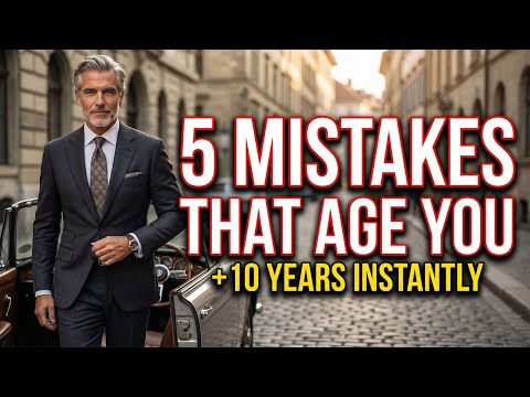 5 Style Mistakes That Make You Look 10 Years Older (Stop Doing This!)