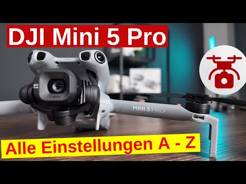 DJI Mini 5 Pro ALL Settings Step by Step Guide Drone Setup Fly App Setup