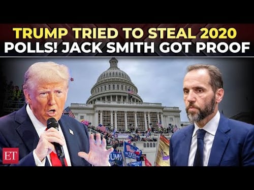 ‘Trump criminally conspired to overturn 2020 polls’: Jack Smith has 'proof beyond doubt’