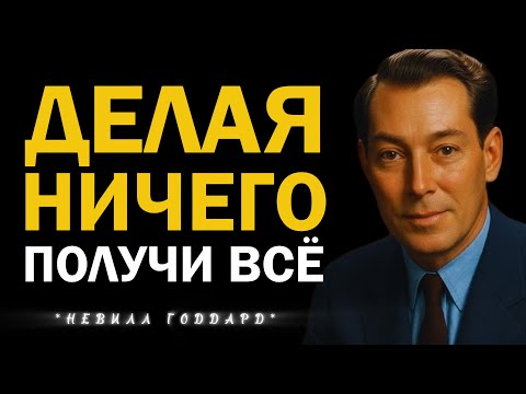Не делая НИЧЕГО, получай ВСЁ | Невилл Годдард