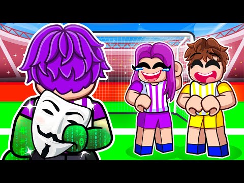 I Pretended to be a NOOB in Roblox SOCCER, Then used HACKS!