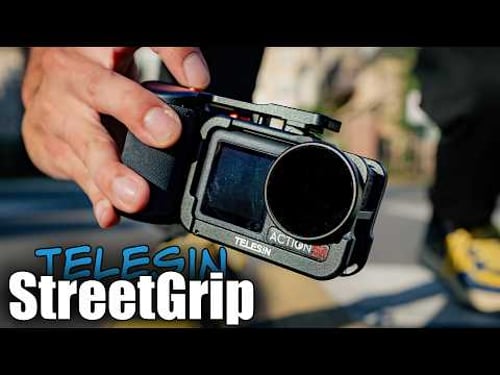 This Grip Transforms the DJI Osmo Action // Telesin StreetGrip Kit