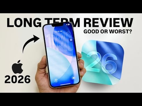 iOS 26 Real & Honest Review After 5 Months - iOS 26 Long Term Review Laggy or Faster ?