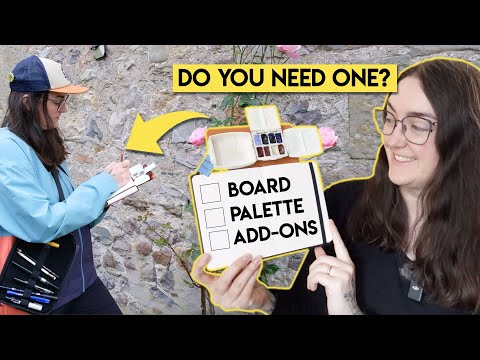 How to CUSTOMIZE your portable Sketching Boards / Drawing Boards ✶ DIY setups vs premade + tips