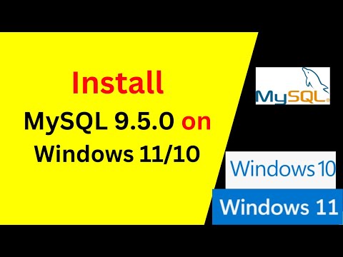 How to Install MySQL 9.5.0 on Windows 11/10 & Servers | Step-by-Step Setup Guide
