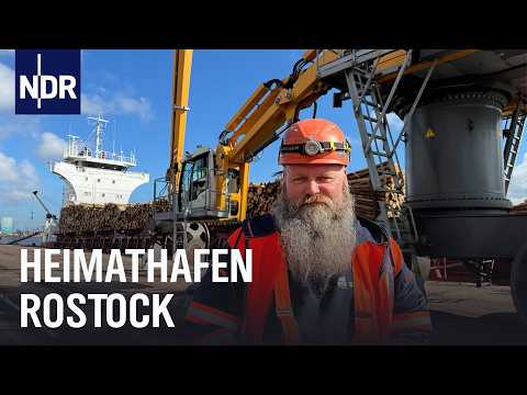 Unterwegs im Hafen von Rostock | Nordstory | NDR Doku