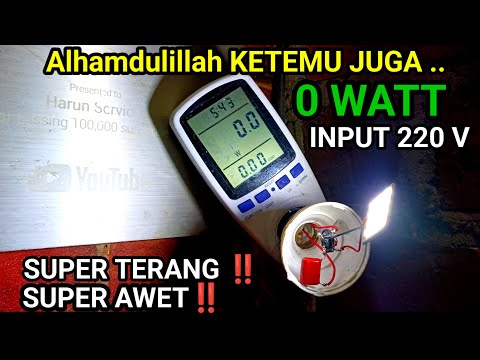 SOPHISTICATED ‼️ THE INVENTION OF THE SUPER BRIGHT 0 WATT LAMP ‼️SUPER DURABLE SAFE AND CONTROLLED