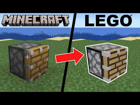 100% WORKING LEGO® Minecraft Piston