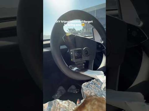 forgot my tripod 🤓