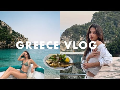 greece travel vlog | exploring the island of corfu