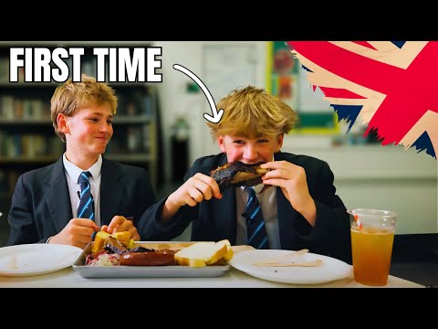 Texas BBQ Blew Their Minds! | British High Schoolers Try BBQ