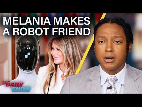 Melania Brings a Robot to the White House & RFK Jr. Did What to a Dead Raccoon? | The Daily Show