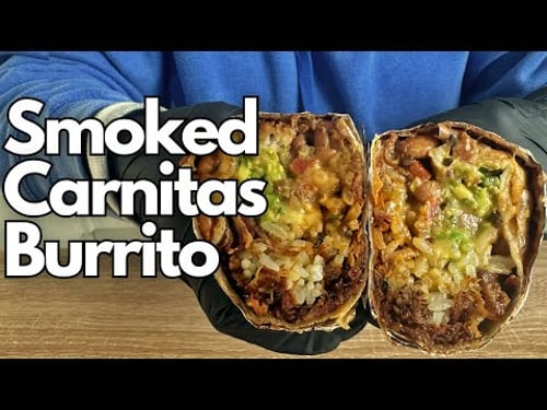 Restaurant Style Burrito At Home | Carnitas