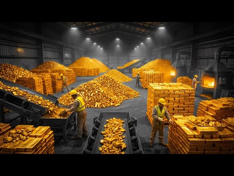 The Insane Process Behind Every Gold Bar