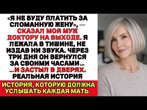 Моя жена сломана, — бросил он, уходя.А через три дня вернулся за своими часами и остолбенел на месте