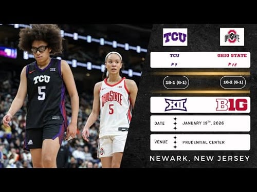 No. 9 TCU vs No. 12 Ohio State | 2026 Coretta Scott King Classic | 1.19.26