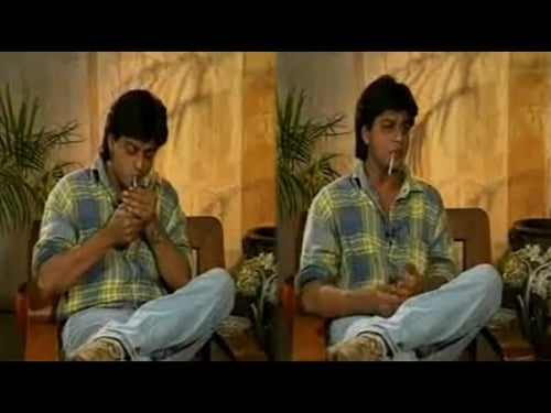 SRK Interview with Rajiv Shukla in 1996 on his show Rubaru | Shah Rukh Khan