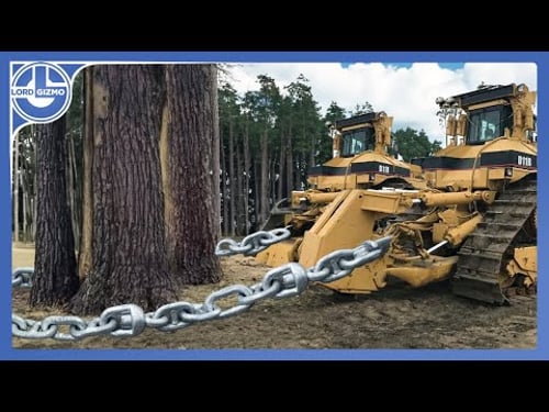 CRAZY How Giant Bulldozers And Anchor Chains WIPE OUT Our Landscape! Can We STOP This?