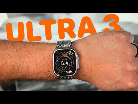 Apple Watch Ultra 3 Unboxing - HANDS ON & First Impressions