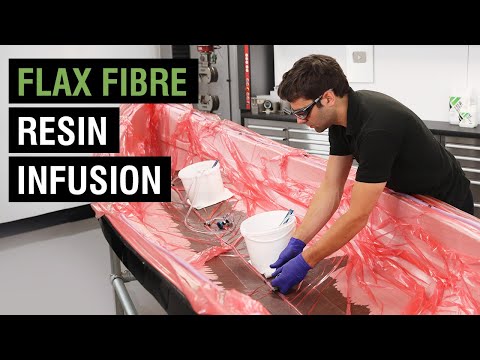 Sustainable Composite Materials: Flax Canoe Bio Resin Infusion