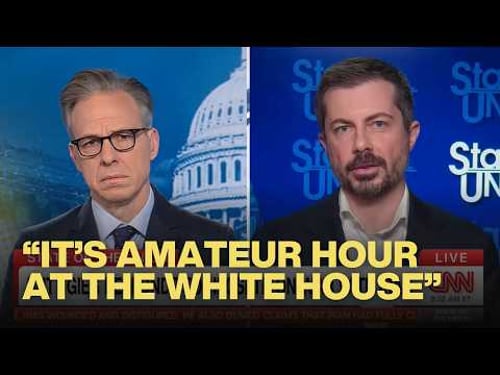 Pete Blasts Trump Administration, Live on CNN