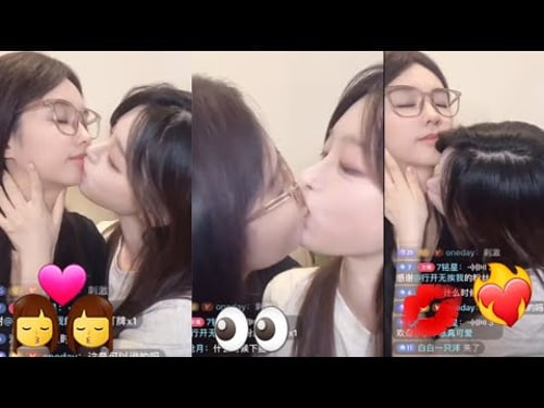 Kissing Her💋 Punishment Challenge! GL WLW Couple