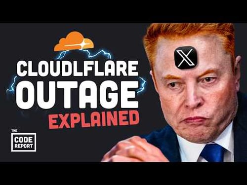 The entire internet just crashed... again