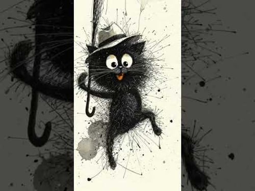 BABYMONSTER PSYCHO Black Cat Psycho Dance π€π₯#babymonster #kpopcat #fyp #kpop