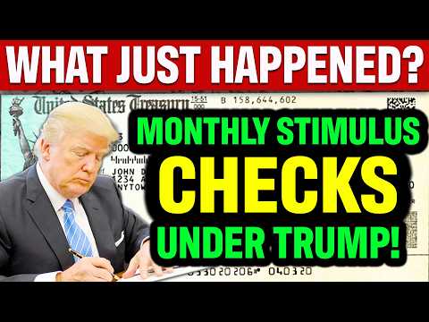 DONE! Monthly Stimulus Checks Under President Trump | Inflation vs Relief Update
