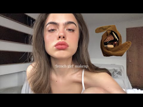natural and simple 'french girl' makeup