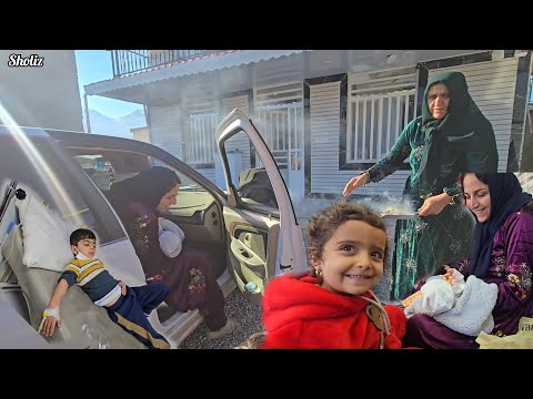 The Child’s Vaccination & the Return of Little Narges and Hossam Home | A Mother’s Joyful Reunion