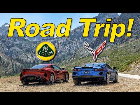 Emira & C8 Corvette Road Trip - Best of the West | Everyday Driver
