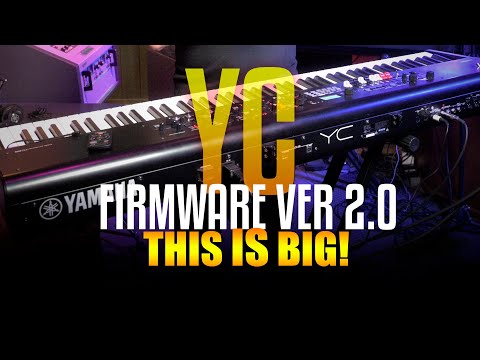 Yamaha YC gets huge update! New sounds, New features.