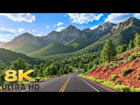 The Heart of Arizona - Scenic Drive to Prescott & Sedona 8K
