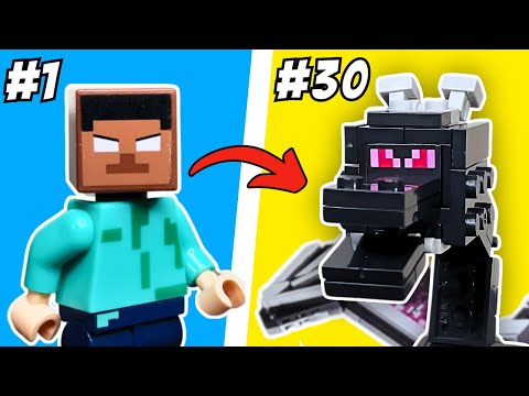 I Used 30 FAKE Minifigures to Fix LEGO Minecraft!