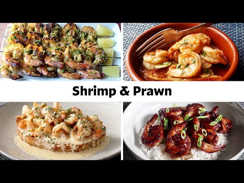 8 Shrimp & Prawn Recipes from Appetizer to Entree