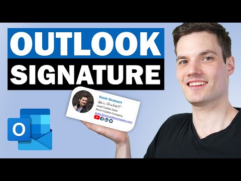 📧 How to Add Signature in Outlook