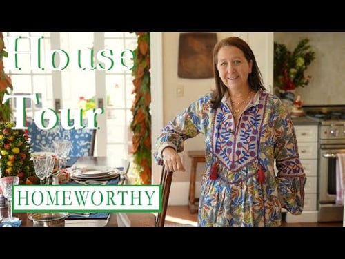 CHRISTMAS HOME TOUR | A Cozy & Festive Colonial House in Boston