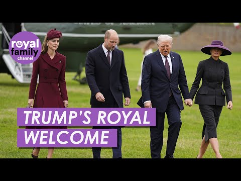 Prince William and Princess Kate Give Donald Trump Royal Welcome at Windsor