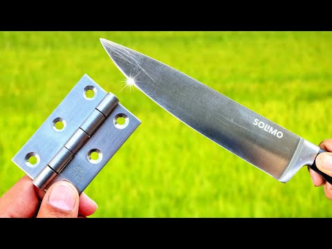Razor Sharp KNIFE in Just 1 Minute! This Tool Works LIKE MAGIC