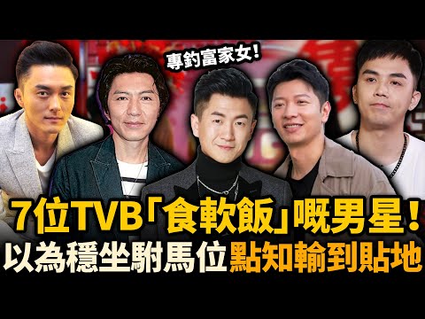 7位「食軟飯」嘅TVB男藝人,有人穩坐駙馬位,有人貪心過界斷送前途!最後一位軟飯硬食反倒贏最大!你服邊個!?#TVB #TVB小生