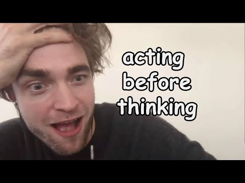 Robert Pattinson Speaking Before Thinking