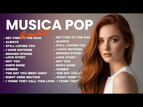 Músicas Internacionais em Alta 2026 💗 Top 100 Pop Acústico ImperdÃvel