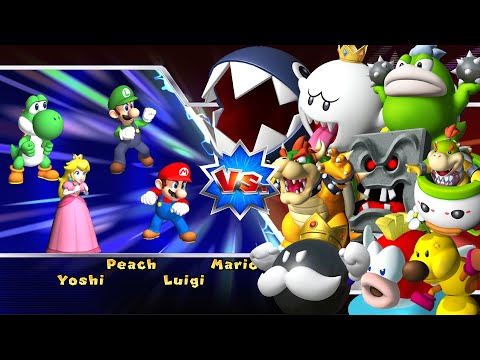 Mario Party 9 - All Boss Fights